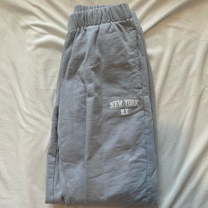 brandy melville new york sweatpants